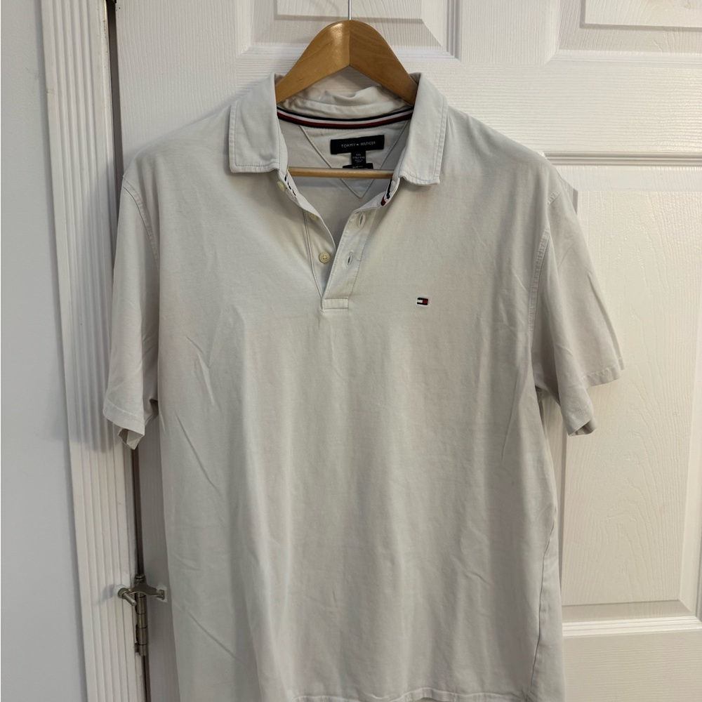 Tommy Hilfiger Classic White Polo Shirt